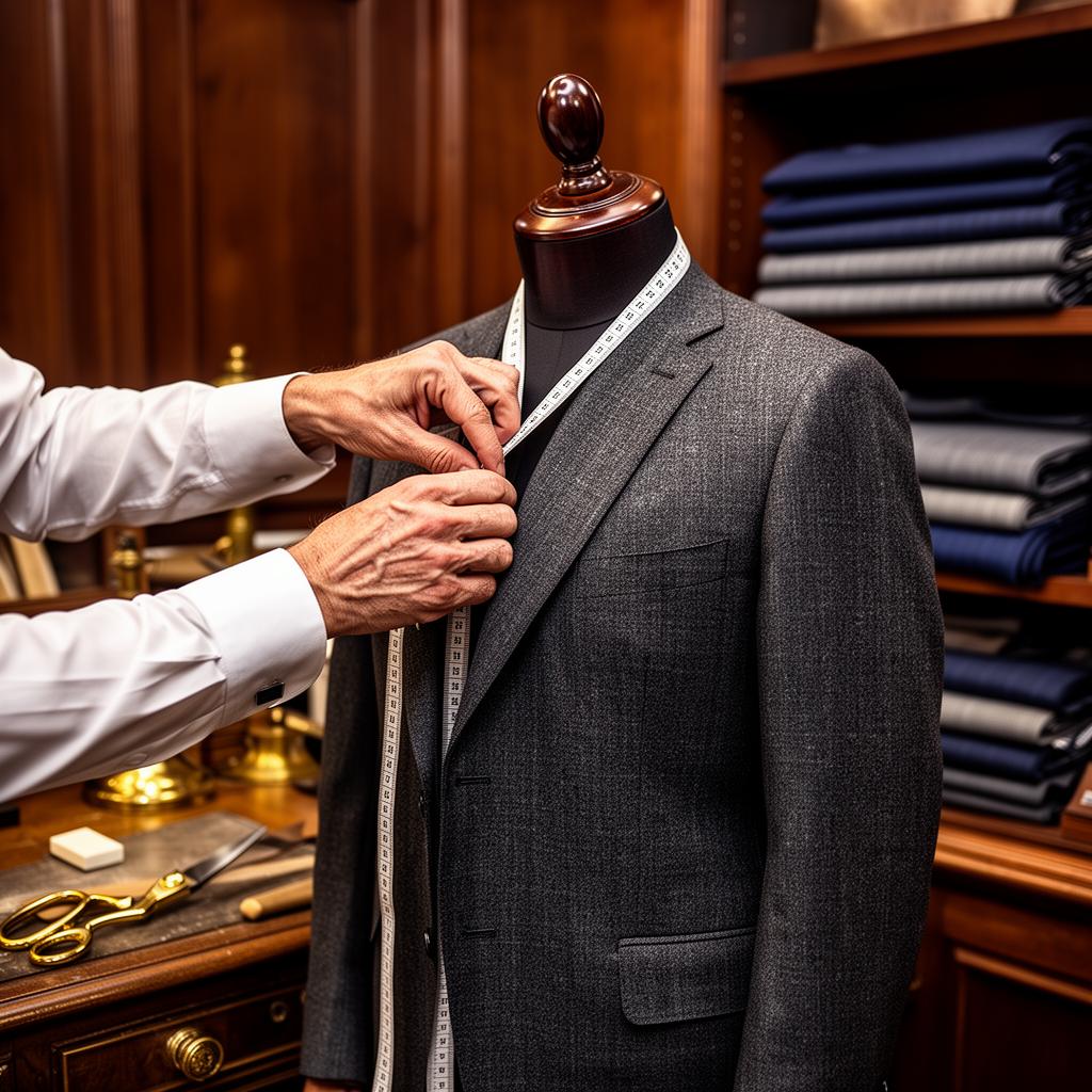 Custom tailoring atelier