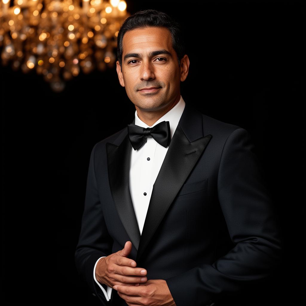 The Crimson Evening Tuxedo