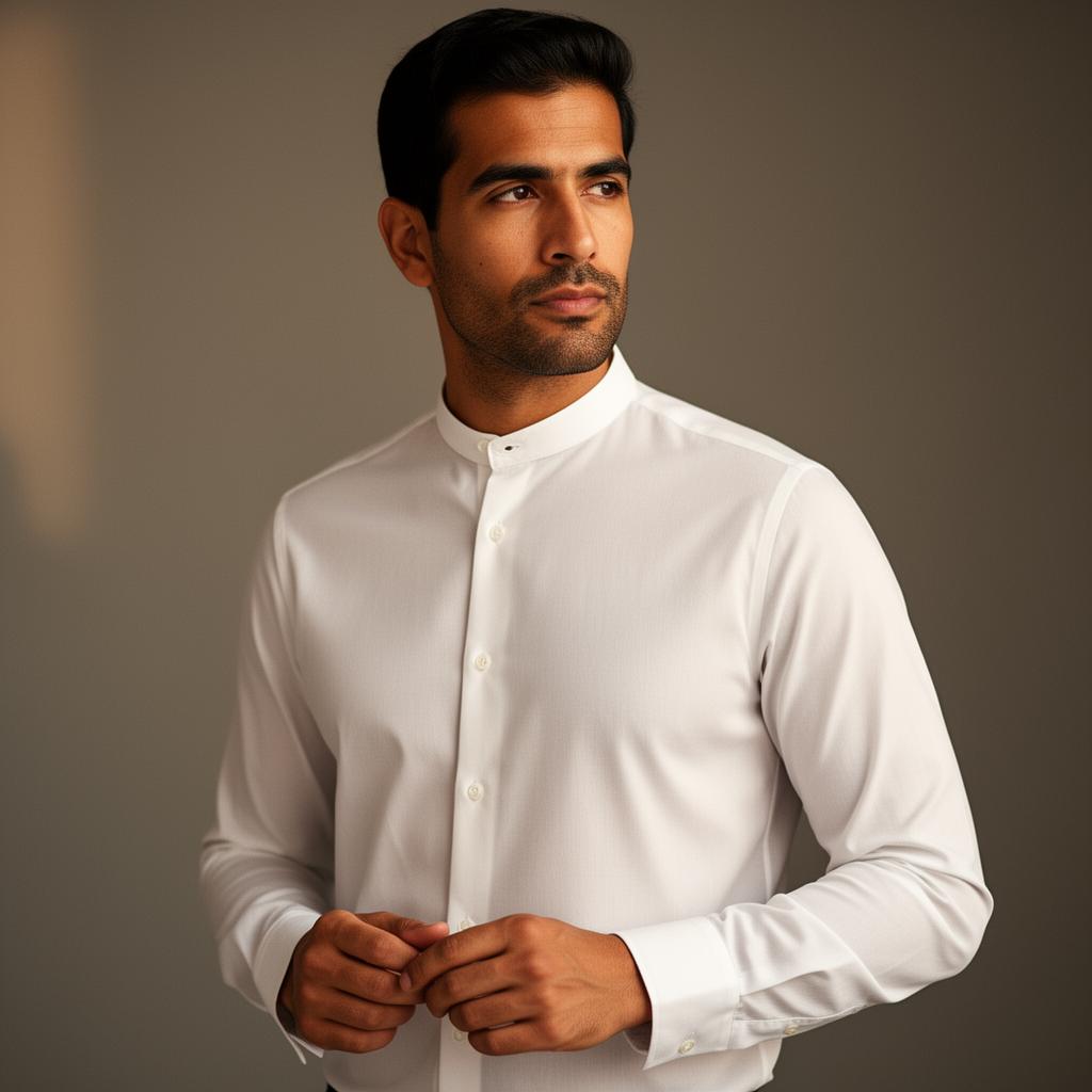 The Mandarin Tailored Shirt