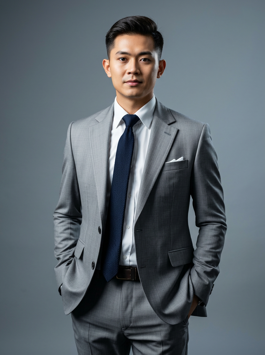 The Slate Grey Notch Two-Piece