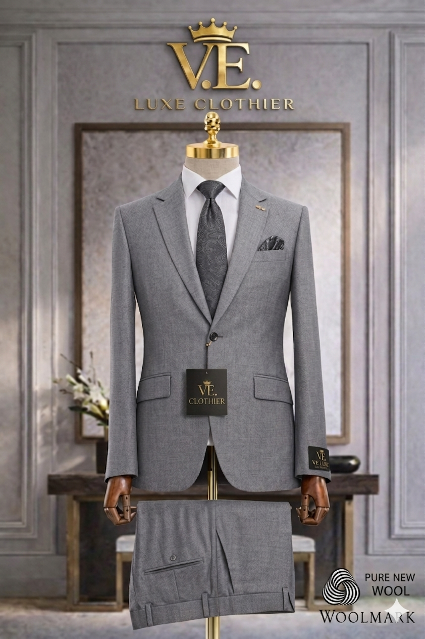 The Slate Grey Notch Two-Piece